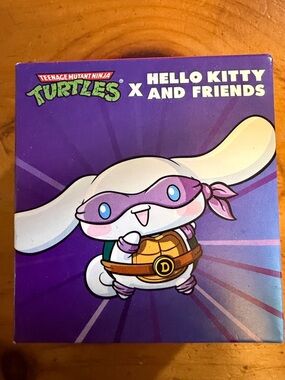 McDonald's Purple Happy Meal Box with Red Smiley Bag Logo